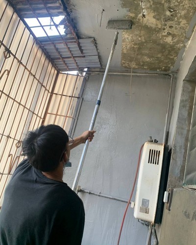 台北公寓室外修繕, 台北頂樓防水工程, 台北陽台浴室防水油漆, 台北油漆, 台北油漆行, 台北油漆粉刷, 台北外牆油漆, 台北油漆工